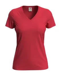koszulka-damska-t-shirt-damski-stedman-v-neck-st2700-scarlet-red-m