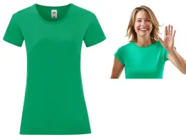 t-shirt-koszulka-damska-iconic-150-fruit-of-the-loom-61432-zielona-kelly-x