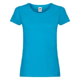 t-shirt-koszulka-damska-bawelna-100percent-fruit-of-the-loom-614200-niebieski-l