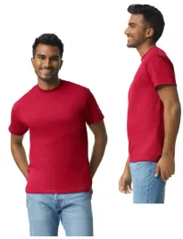 t-shirt-koszulka-meska-gruba-bawelna-gildan-gi2000-czerwona-cherry-m