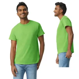 t-shirt-koszulka-meska-gruba-bawelna-gildan-gi2000-zielona-lime-5xl