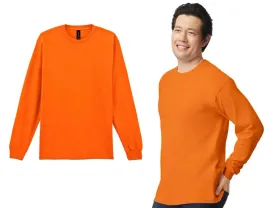 koszulka-bluzka-t-shirt-dlugi-rekaw-longsleeve-gildan-2400-safety-orange-s