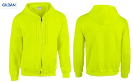 bluza-rozpinana-z-kapturem-ciepla-gildan-heavy-18600-lemon-safety-xxxl