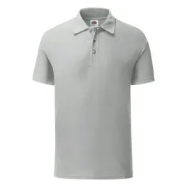 t-shirt-polo-koszulka-100percent-bawelna-iconic-630440-fruit-of-the-loom-szary-cy