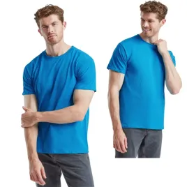 koszulka-meska-t-shirt-fruit-of-the-loom-valueweight-610360-turkus-3xl
