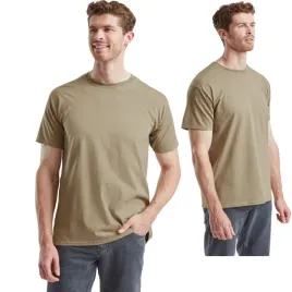 koszulka-meska-t-shirt-bawelna-fruit-of-the-loom-610360-khaki-3xl