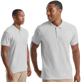 gruba-polowka-fruit-of-loom-65-35-heavy-polo-632040-t-shirt-szary-s