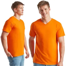 koszulka-meska-100percent-bawelna-fruit-of-the-loom-t-shirt-610660-pomarancz-3x