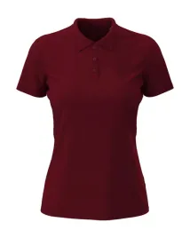 koszulka-damska-polo-t-shirt-bawelniany-polowka-stedman-st9160-bordeaux-xl