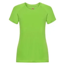 koszulka-t-shirt-sportowy-damski-lady-fit-fruit-the-loom-zielony-lime-xs