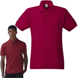 koszulka-polo-meska-polowka-100percent-bawelna-fruit-of-the-loom-eol-czerwony-s