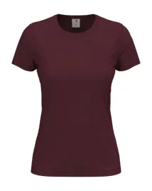 koszulka-damska-t-shirt-damski-classic-t-st2600-stedman-burgundy-red-l