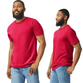 t-shirt-koszulka-meska-bawelna-softstyle-t-gildan-gi64000-czerwona-5xl