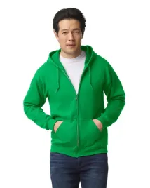 bluza-rozpinana-z-kapturem-ciepla-gildan-heavy-18600-zielony-irish-2xl