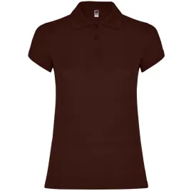 koszulka-polo-damska-bawelna-pique-roly-star-6634-braz-chocolate-2xl