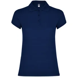 koszulka-polo-damska-bawelna-pique-roly-star-6634-granat-navy-xl
