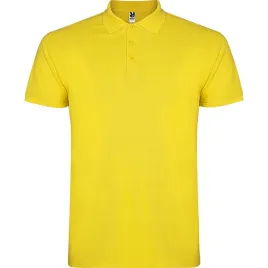 koszulka-polo-dziecieca-bawelna-pique-roly-star-6638-zolta-140