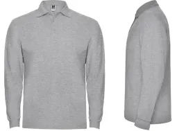 koszulka-polo-meska-dlugi-rekaw-bawelna-pique-roly-6635-szara-heather-2xl