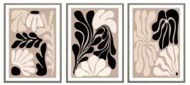 tryptyk-zestaw-3-obrazow-w-ramie-abstrakcja-kwiaty-bezowe-73x53cm-p2473