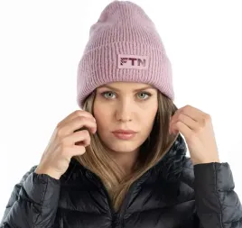 czapka-zimowa-unisex-z-wiskozy-fitanu-utale-rozowa
