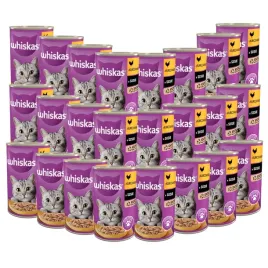 whiskas-puszka-kurczak-w-sosie-400g-1-opakowanie-24-sztuki-