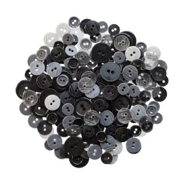 200szt-mix-guzikow-plastikowych-ciemno-czarno-szaro-popielato