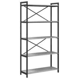 polka-na-ksiazki-szary-dab-sonoma-80-x-30-x-155-cm