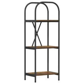 polka-na-ksiazki-dab-wedzony-40-x-30-x-109-cm