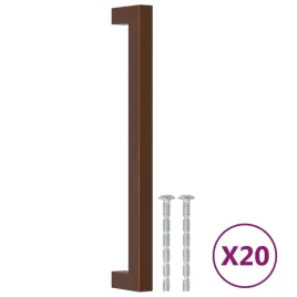 uchwyty-do-szafek-20-szt-braz-192-mm-stal-nierdzewna