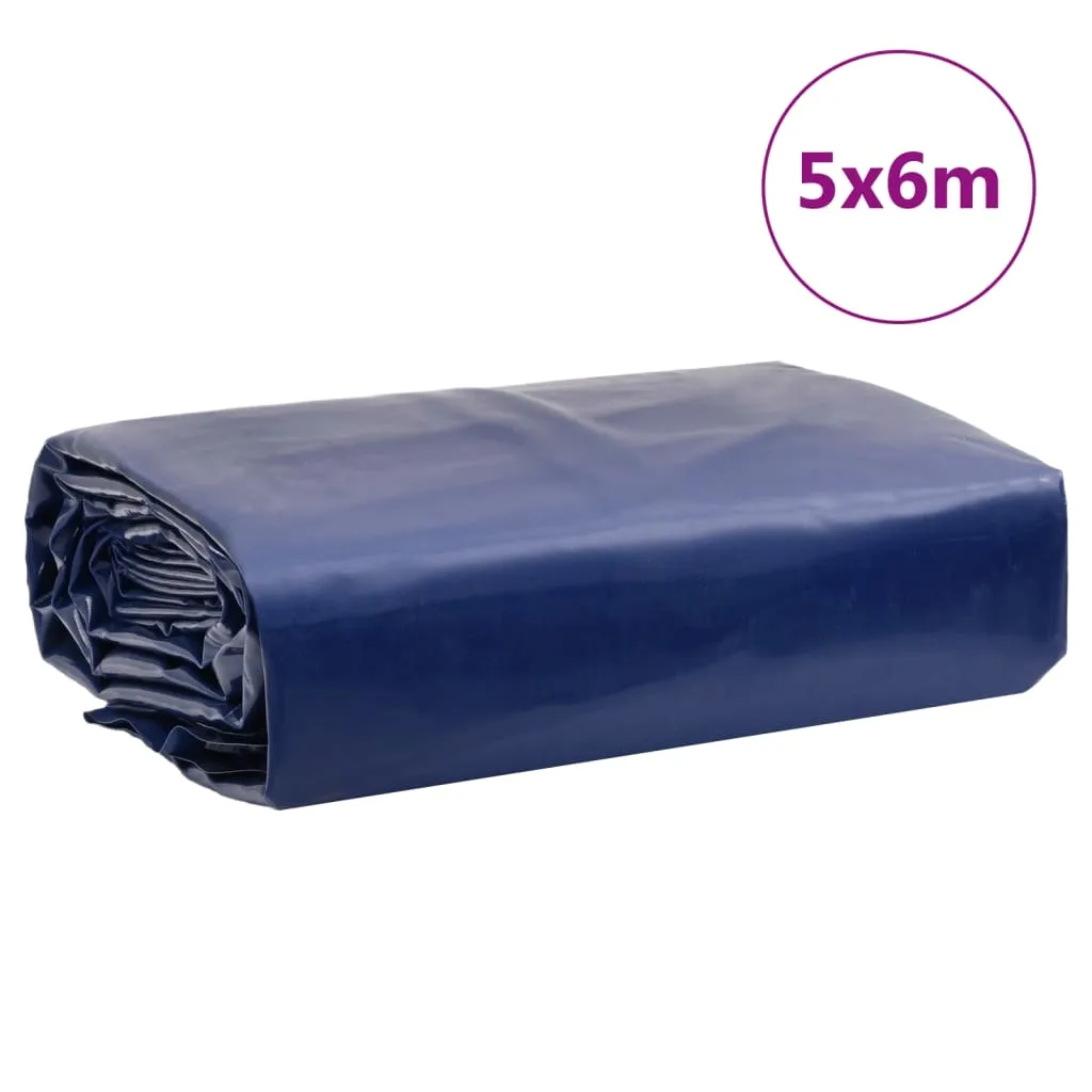 plandeka-niebieska-5x6-m-650-g-m-stan-nowy
