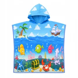poncho-recznik-dzieciecy-plazowy-z-kapturem-60x90-ocean-lato-basen-statek