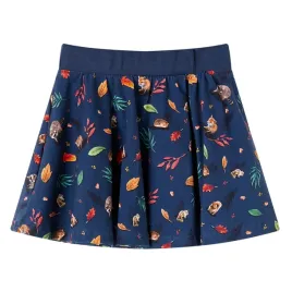 granatowa-spodniczka-dziecieca-z-nadrukiem-zwierzat-rozmiar-128-7-8-la