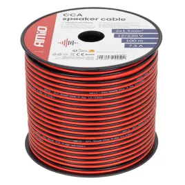 kabel-glosnikowy-do-audio-cca-2x15mm2-100m-amio-2x1-5mm2