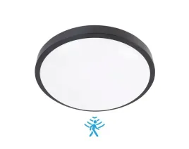 luvo-d295-plafon-okrag-z-czujnikiem-ruchu-2xe27-ip44-czarny