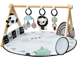 gimnastyka-mata-edukacyjna-z-drewnianym-stojakiem-decor-czarno-biala