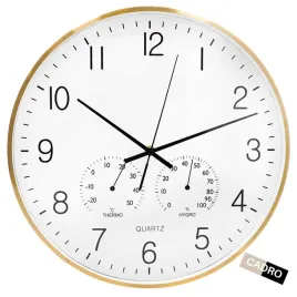 zegar-scienny-do-salonu-kuchni-duzy-38-cm-zloty-termometr-higrometr