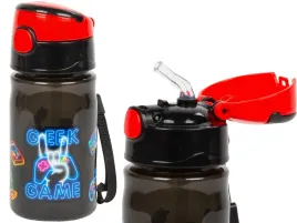 derform-bidon-butelka-na-wode-do-szkoly-330-ml-chowany-ustnik-geek-game