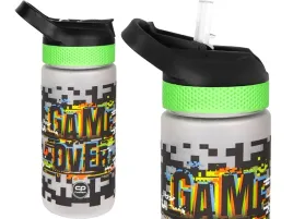 coolpack-bidon-szkolny-bibby-game-over-z-rurka-420-ml-blokada-wylania