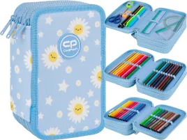 coolpack-potrojny-piornik-z-wyposazeniem-jumper-3-daisy-sun-trzykomorowy