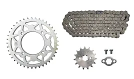 zebatka-przod-tyl-lancuch-cross-125-pitbike-140-zestaw-napedowy
