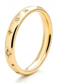 zloty-pierscionek-obraczka-z-gwiazdkami-i-moissanitami-konstelacja-14kt-585