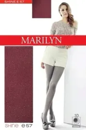 marilyn-blyszczace-rajstopy-shine-e57-czerwone-wino