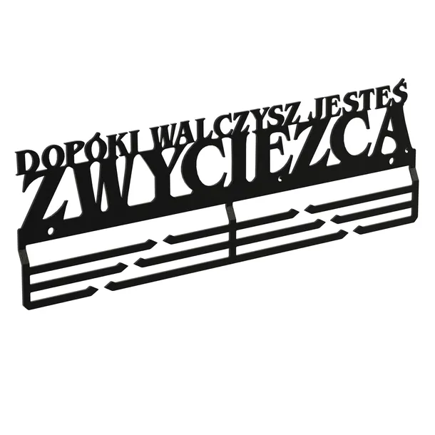 Wieszak na medale DOPÓKI WALCZYSZ kołki+zaślepki 15399