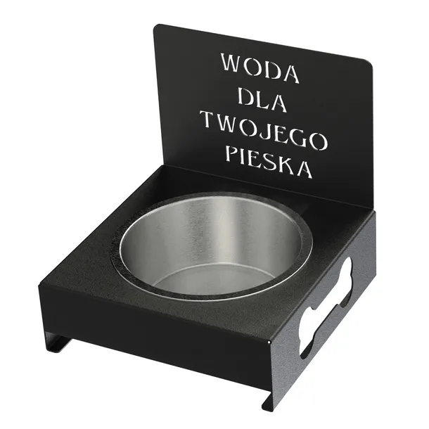 Stojak z miską dla psa WODA DLA TWOJEGO PIESKA 1,8 litra 18698