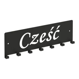 wieszak-ubrania-klucze-napis-czesc-2-czarny-17191