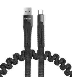 amio-kabel-do-ladowarek-sprezynujacy-usb-microusb-120cm