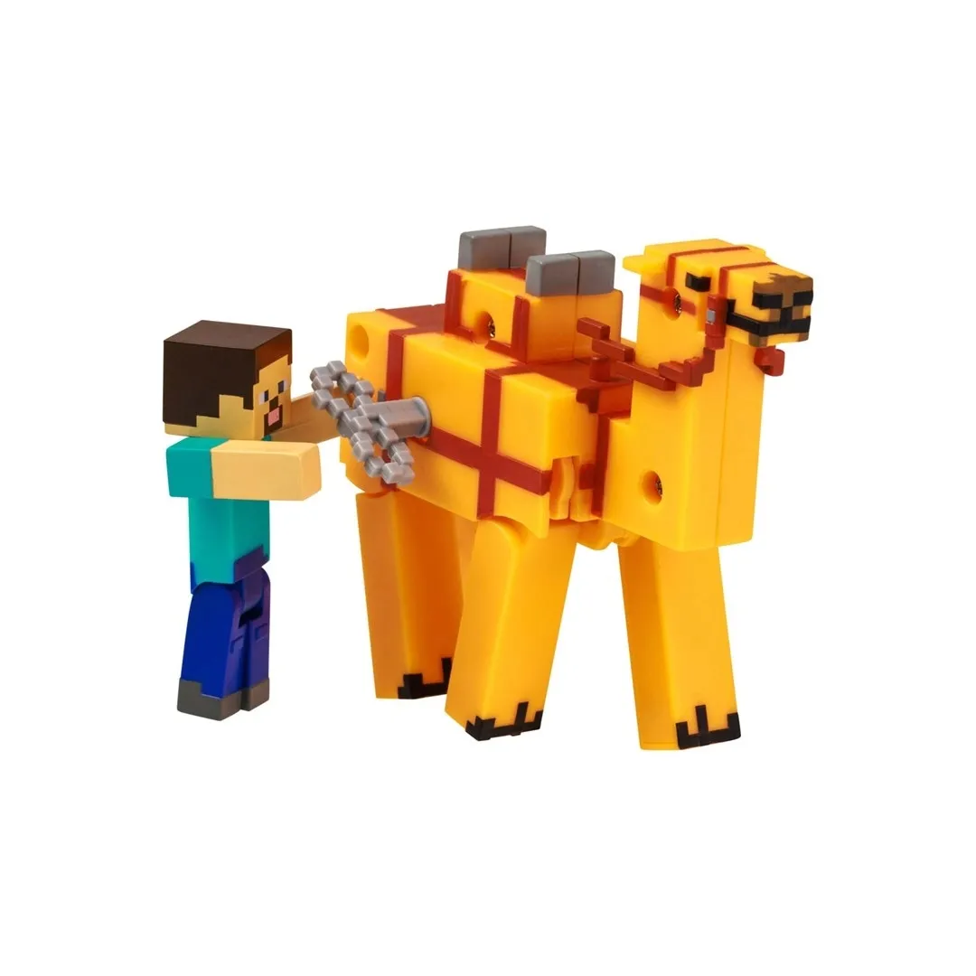 minecraft-s2-3d-wind-up-toy-steve-and-camel