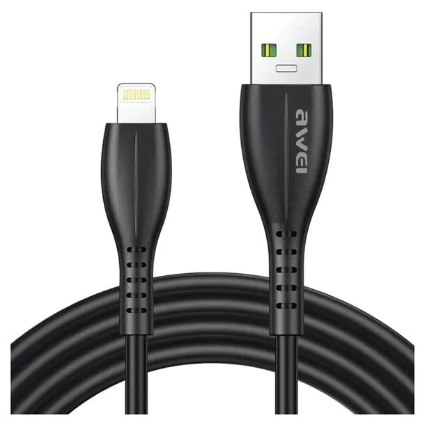 awei-kabel-usb-do-lightning-cl-115l-czarny-do-iphone-ipad-1m