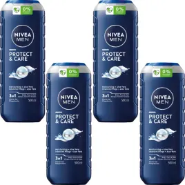 4-x-nivea-pielegnujacy-zel-pod-prysznic-protect-and-care-500-ml