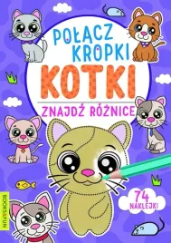 kotki-polacz-kropki-znajdz-roznice